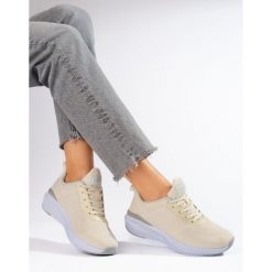 Damskie beżowe buty sportowe DK beżowy. Brązowe buty sportowe na co dzień damskie bez wzorów. Za 212.22 zł.