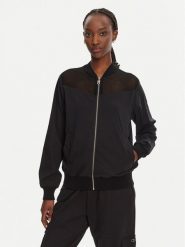 Liu Jo Sport Bluza TA5071 T2900 Czarny Regular Fit. Czarne bluzy bez kaptura damskie Liu Jo Sport, l, bez wzorów, z syntetyku, bez ramiączek, bez kaptura. Za 459.99 zł.