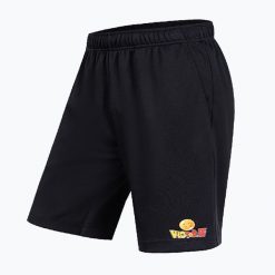 Spodenki tenisowe VICTOR R-505DBZ. Czarne szorty damskie VICTOR, bez wzorów, z materiału, sportowe. Za 159.99 zł.