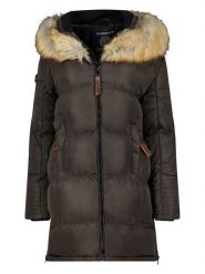 Geographical Norway Parka w kolorze brązowym rozmiar: XL. Brązowe parki damskie Geographical Norway, xl, bez wzorów. Za 285.49 zł.