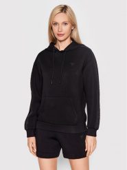 Guess Bluza Brenda V2YQ18 K7UW2 Czarny Regular Fit. Czarne bluzy bez kaptura damskie Guess, xxs, z wiskozy. Za 429.99 zł.