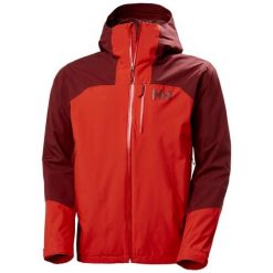 Kurtka narciarska Helly Hansen Loke 2L Shell. Czerwone kurtki narciarskie i snowboardowe damskie Helly Hansen, l, bez wzorów, bez kaptura, narciarskie. Za 909.50 zł.