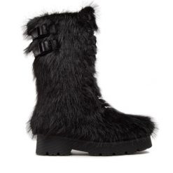 Kozaki Jenny Fairy. Czarne kozaki damskie Jenny Fairy, bez obcasa, na płaskiej podeszwie. Za 279.99 zł.