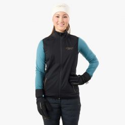 Kamizelka Kobieta Nordic Wiatroszczelny. Czarne kamizelki damskie SWEDEMOUNT, xl, z elastanu. Za 173.99 zł.