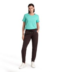 Spodnie dresowe damskie bawełniane Arena Women's Pant Solid. Czarne spodnie sportowe damskie Arena, s, z bawełny, na fitness i siłownię. Za 251.98 zł.