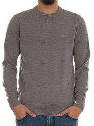 Hugo Boss Underwear Sweter "Avac" w kolorze szarym rozmiar: L. Szare swetry męskie Hugo Boss Underwear, l, bez wzorów, z bawełny, bez kołnierzyka. Za 429.95 zł.