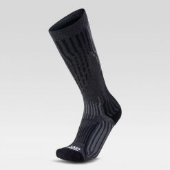 Skarpety narciarskie męskie Uyn Ski Cashmere. Szare skarpetki męskie UYN, bez wzorów. Za 299.99 zł.