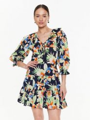 Lauren Ralph Lauren Sukienka codzienna 250889366001 Kolorowy Regular Fit. Sukienki damskie Lauren Ralph Lauren, na co dzień, bez wzorów, z bawełny, bez kołnierzyka, bez ramiączek, proste. Za 849.99 zł.