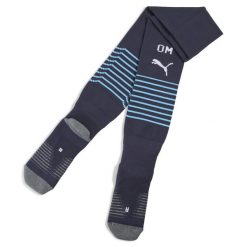 Męskie skarpety Olympique Marsylia 25/26 PUMA New Navy Luminous Blue. Niebieskie skarpetki męskie Puma, bez wzorów. Za 109.00 zł.