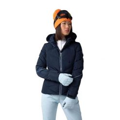 Kurtka Narciarska Rossignol damska W Staci pearly JKT granatowa. Niebieskie kurtki narciarskie i snowboardowe damskie Rossignol, xs, bez wzorów, bez kaptura, narciarskie. W wyprzedaży za 1,211.60 zł.