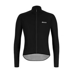 Kurtka rowerowa męska Santini Nebula Windproof/Rain. Czarne kurtki treningowe męskie SANTINI, na jesień, m, bez wzorów, z materiału, rowerowe. Za 259.00 zł.
