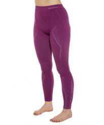 Spodnie damskie wełniane Brubeck EXTREME MERINO. Czarne spodnie materiałowe damskie Brubeck, bez wzorów, z dzianiny. Za 288.49 zł.