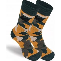 Skarpety K2 Junior Orange Green 12714/01 2021. Brązowe skarpetki męskie K2, bez wzorów. Za 39.00 zł.