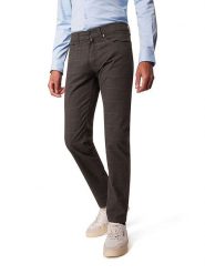 Pierre Cardin Spodnie w kolorze brązowym rozmiar: W32/L30. Brązowe spodnie materiałowe męskie Pierre Cardin, z aplikacjami, z materiału, klasyczne. Za 200.95 zł.
