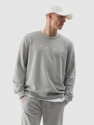 4F Bluza w kolorze szarym rozmiar: M. Szare bluzy bez kaptura męskie 4f, m. Za 87.81 zł.