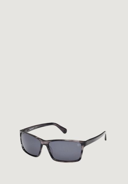 Okulary Mężczyzna TIMBERLAND Polarized. Czarne okulary przeciwsłoneczne męskie Timberland, prostokątne. Za 441.40 zł.