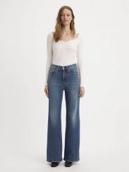Levi's Dżinsy - Flared fit - w kolorze niebieskim rozmiar: W30/L30. Niebieskie jeansy damskie Levi's, z podwyższonym stanem. Za 249.95 zł.