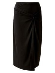 Miss Lagotte Spódnica w kolorze czarnym rozmiar: 46. Czarne spódniczki damskie Miss Lagotte, bez wzorów, z podwyższonym stanem, midi, proste. Za 140.20 zł.