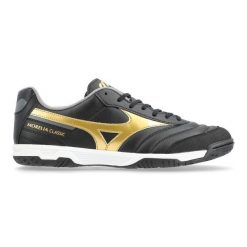 Buty halowe - halówki męskie, Mizuno Morelia Sala Classic In. Czarne obuwie do biegania damskie Mizuno. Za 457.00 zł.