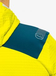 Bluza z kapturem męska La Sportiva Lucendro Thermal Hoody. Żółte bluzy z kapturem męskie La Sportiva, m, z materiału. Za 610.49 zł.