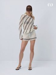 LeGer Szorty "Laren" w kolorze kremowym rozmiar: 34. Brązowe szorty damskie LeGer, bez wzorów, z bawełny, z podwyższonym stanem. Za 152.99 zł.