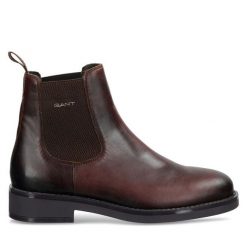 Sztyblety Gant. Brązowe sztyblety męskie Gant, bez zapięcia. Za 599.99 zł.