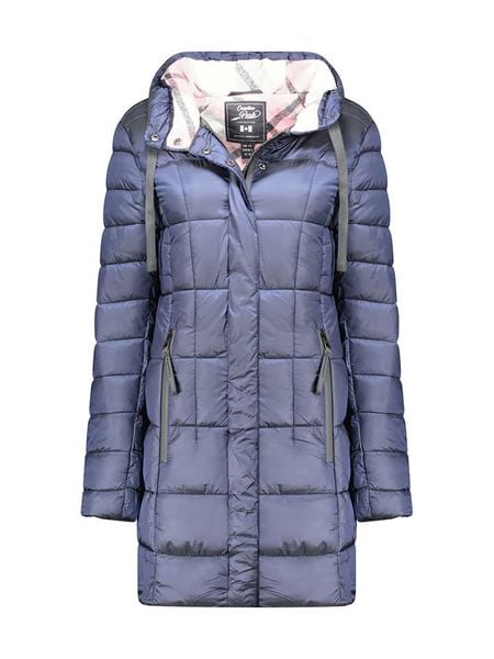 Canadian Peak Płaszcz zimowy "Bullieak" w kolorze niebieskim rozmiar: XL. Niebieskie płaszcze damskie Canadian Peak, na zimę, xl, bez wzorów, z puchu. Za 266.03 zł.