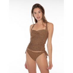 Dół od bikini damski Mm Mia Protest. Brązowe bikini damskie Protest, bez wzorów. W wyprzedaży za 123.00 zł.
