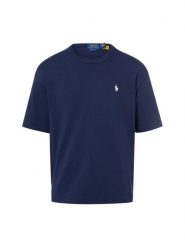 Polo Ralph Lauren T-shirt - luźny krój Mężczyźni Bawełna niebieski jednolity, S. Niebieskie koszulki polo męskie Polo Ralph Lauren, m, bez wzorów, z bawełny, bez ramiączek. Za 549.95 zł.