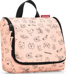 Kosmetyczka Toiletbag Kids Cats and Dogs różowa. Czerwone torebki dziecięce Reisenthel. Za 119.00 zł.