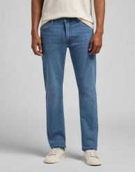 LEE DAREN ZIP FLY MĘSKIE SPODNIE JEANSOWE LIGHT WORN L707SQBH 112319362. Spodnie materiałowe męskie Lee, bez wzorów, z jeansu. Za 239.99 zł.