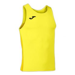 Koszulka do biegania męska Joma R-Winner bez rękawów. Żółte t-shirty sportowe męskie Joma, m, bez ramiączek, do biegania. Za 52.99 zł.