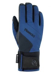 Roeckl SPORTS Rękawiczki narciarskie "Andalo GTX" w kolorze niebiesko-czarnym rozmiar: 3. Czarne rękawiczki dziecięce Roeckl SPORTS, z gore-texu, bez ramiączek. Za 224.95 zł.