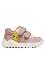 Geox Sneakersy B Ciufciuf Girl B665QA 05422 C8014 S Różowy. Czerwone buty sportowe dziewczęce Geox, bez wzorów, ze skóry, bez zapięcia. Za 249.99 zł.