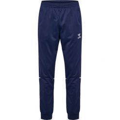 Spodnie dresowe Hummel Core 2.0. Niebieskie spodnie dresowe męskie HUMMEL, bez wzorów, z dresówki. Za 243.50 zł.
