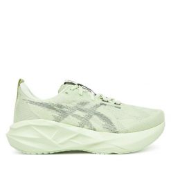 Buty do biegania Asics. Zielone obuwie do biegania damskie Asics. Za 679.99 zł.