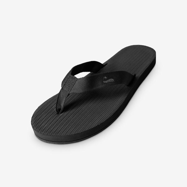 Męskie japonki - Easy Living Lite Black. Czarne klapki i japonki męskie INDOSOLE, z nylonu. Za 132.00 zł.