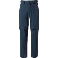 Spodnie z odpinanymi nogawkami Vaude Farley Stretch T-Zip Pants III. Niebieskie szorty męskie Vaude, na lato, bez wzorów, z elastanu. Za 515.89 zł.