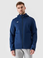 Чоловіча куртка softshell вітрозахисна мембрана 5 000 - темно-синій. Kurtki softshell damskie 4f, xl, bez wzorów, z softshellu, bez kaptura. Za 2,999.90 zł.