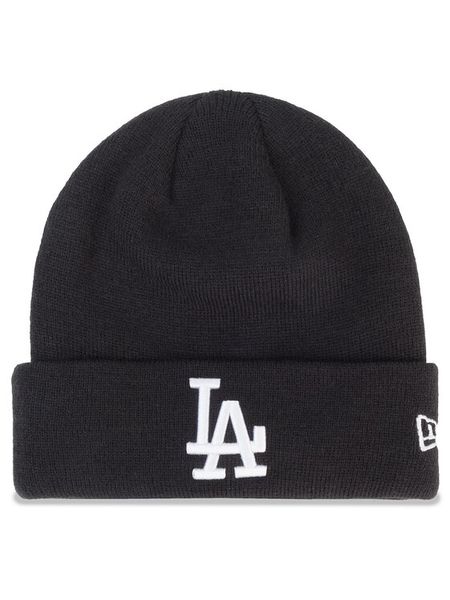 New Era Czapka Mlb Essential Cuff 12122730 Czarny. Czarne czapki zimowe damskie New Era, z materiału. Za 139.99 zł.