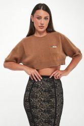 Sweter damski z kaszmirem ELISABETTA FRANCHI. Swetry klasyczne damskie Elisabetta Franchi, z kaszmiru, bez kołnierzyka. Za 1,669.00 zł.