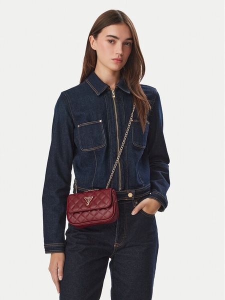 Guess Torebka J5YZ17 WGT10 Czerwony ciemny. Czerwone torebki dziecięce Guess. Za 264.99 zł.