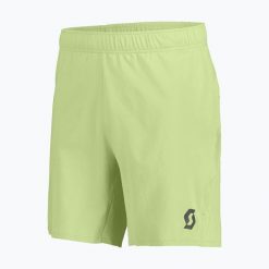 Spodenki do biegania męskie SCOTT Endurance LT. Żółte szorty męskie Scott, z elastanu, bez kołnierzyka. Za 149.99 zł.