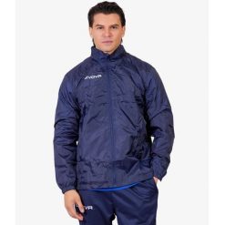 Niebieska kurtka przeciwdeszczowa Givova Rain Master. Niebieskie kurtki męskie Givova, m, bez wzorów, z poliesteru, bez kaptura. Za 169.99 zł.