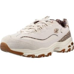 Buty SKECHERS 150877S D LITES WILD CHARM Biały. Białe obuwie trekkingowe damskie Skechers, na fitness i siłownię. Za 323.99 zł.