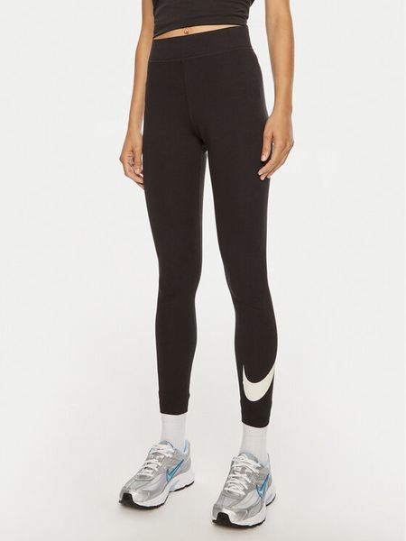 Nike Legginsy DV7795 Czarny Tight Fit. Czarne legginsy damskie Nike, xs, bez wzorów, z syntetyku. Za 159.99 zł.