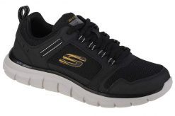 Buty do chodzenia męskie Skechers Track Knock. Czarne buty fitness męskie Skechers, na fitness i siłownię. Za 269.99 zł.