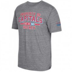 CCM Prop Block TEE Senior, M, Washington szara koszulka NHL dla dorosłych. Szare t-shirty damskie CCM, m, bez wzorów, bez kołnierzyka. Za 120.18 zł.