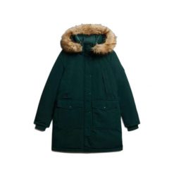 Parka z sztucznego futra damska Superdry Everest. Zielone parki damskie Superdry., m, bez wzorów, z futra. Za 850.65 zł.