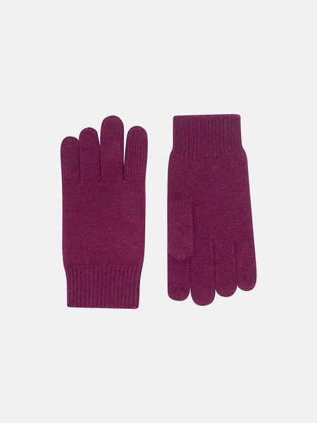 Just Cashmere Kaszmirowe rękawiczki "Yann" w kolorze fioletowym rozmiar: onesize. Fioletowe rękawiczki damskie Just Cashmere, bez wzorów, z kaszmiru. Za 154.95 zł.